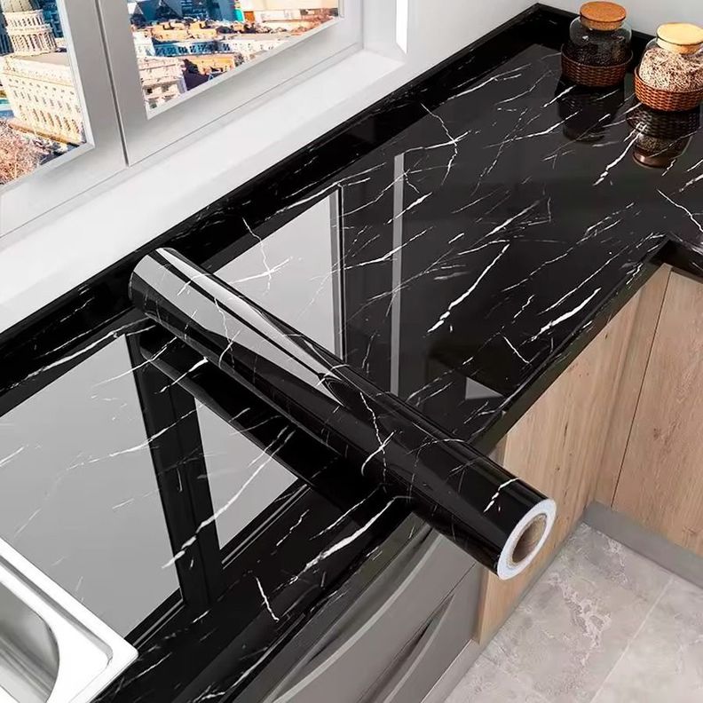 Papel Tapiz Adhesivo Mármol Impermeable Para Encimera Cajon-0