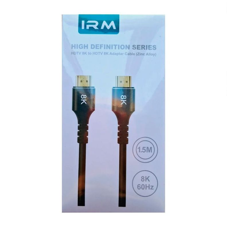Cable Adaptador HDMI 8K 60Hz Ultra HD Alta Velocidad 1.5 Metros-1