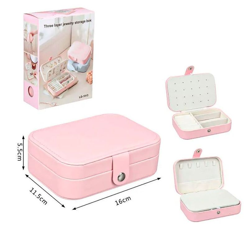 Joyero Organizador Compacto Y Elegante Para Accesorios-5