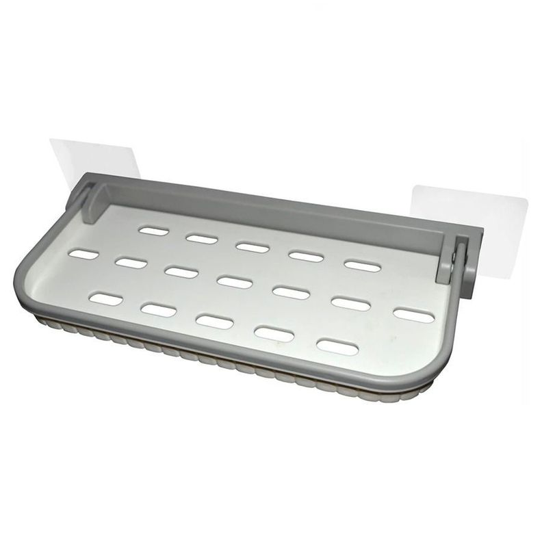 Repisa Estante De Baño Plegable De Pared Cocina Toallero-0