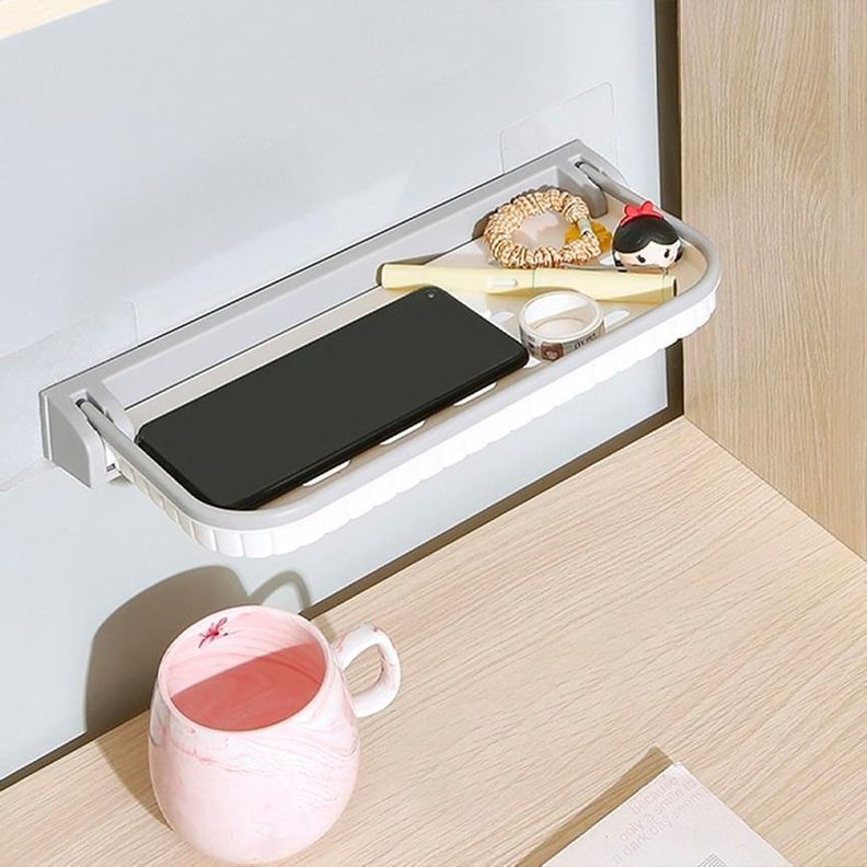 Repisa Estante De Baño Plegable De Pared Cocina Toallero-2