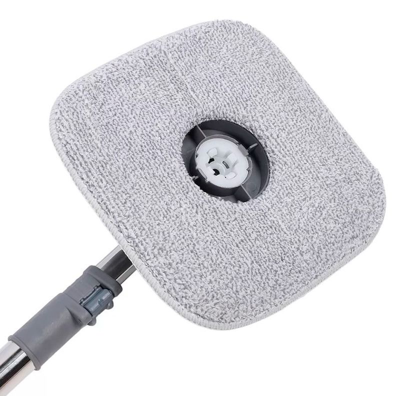 Mopa Trapeador 360° Giratorio Con Paño De Microfibra-6