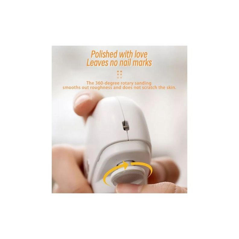 Cortaúñas eléctrico 2 en 1 lima manicura multifuncional -1