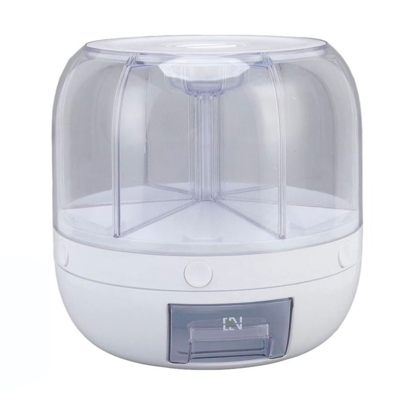Dispensador Giratorio Para Granos Contenedor de Alimentos-0