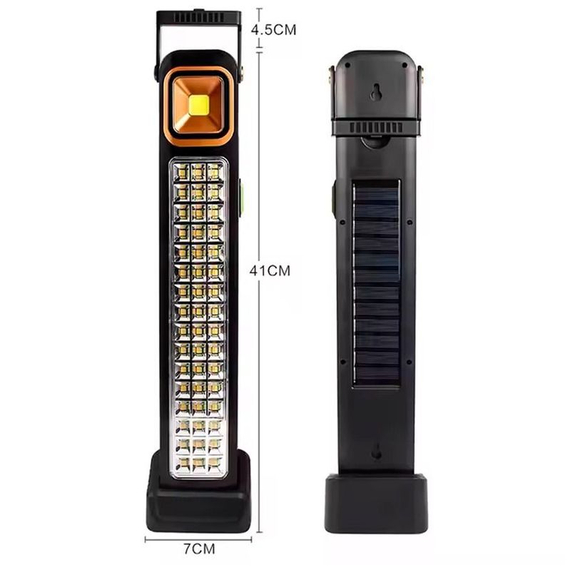Lámpara De Emergencia LED HEL-6866T Con 48 LEDs-3