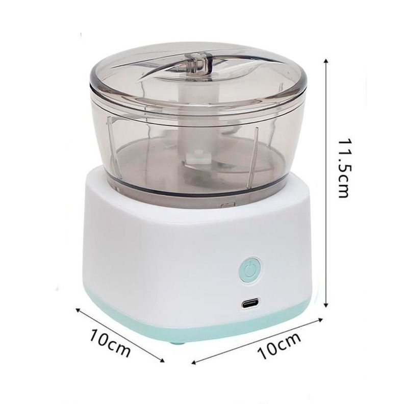 Mini Picadora Recargable Multifuncional Versátil De Alimentos-3