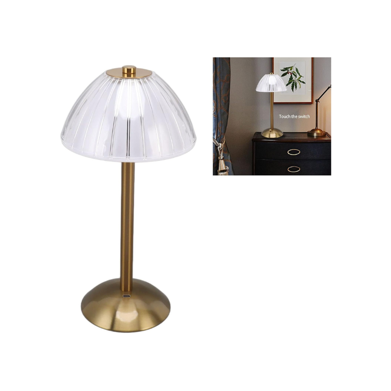 Lampara de mesa regulable inalambrica recargable LED-2