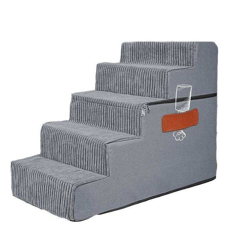 Escalera Para Perros 5 Escalones 56x38x78-0