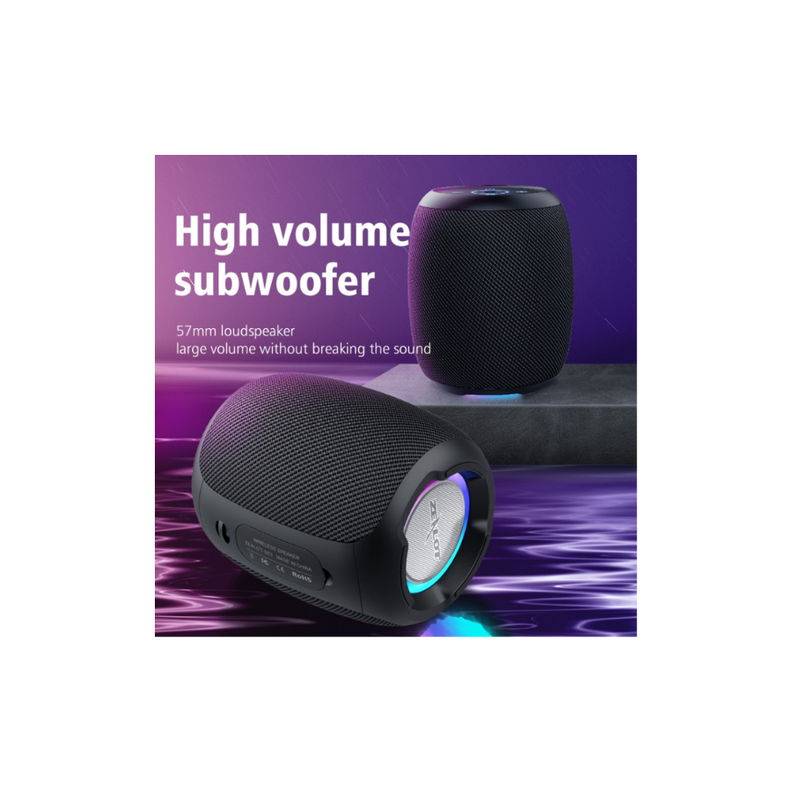 Altavoz inalambrico bluetooth sk7 20w portatil subwoofer negro-1