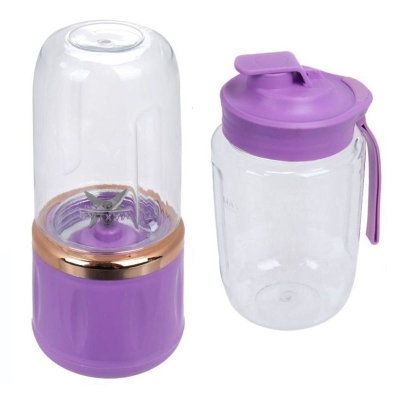 Mini Licuadora Portátil de Vaso Para Batidos 400 Ml-0
