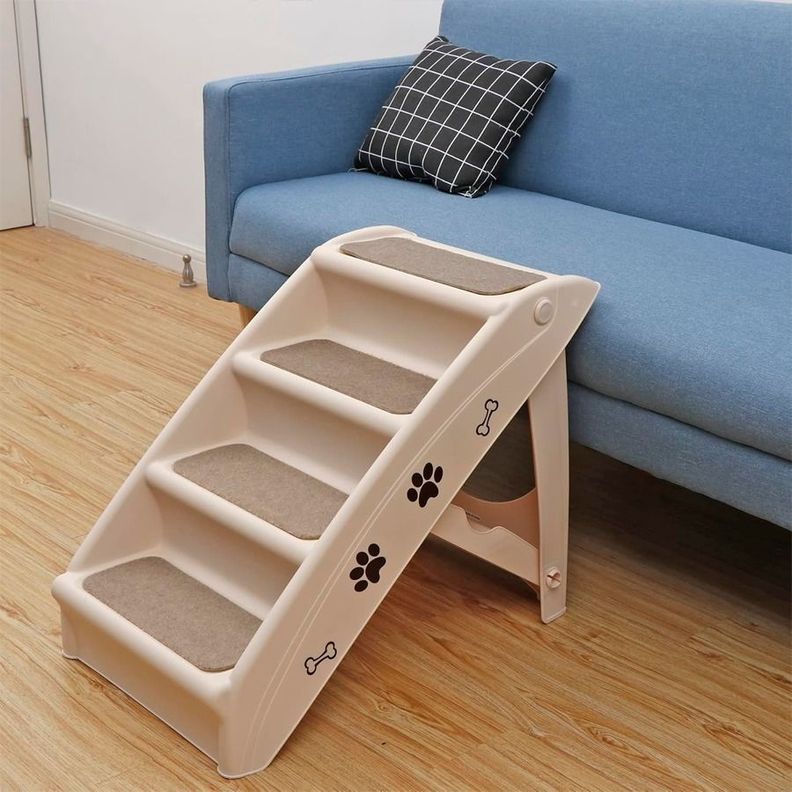 Escaleras Plegables Antideslizantes Para Mascotas 4 Escalones-6