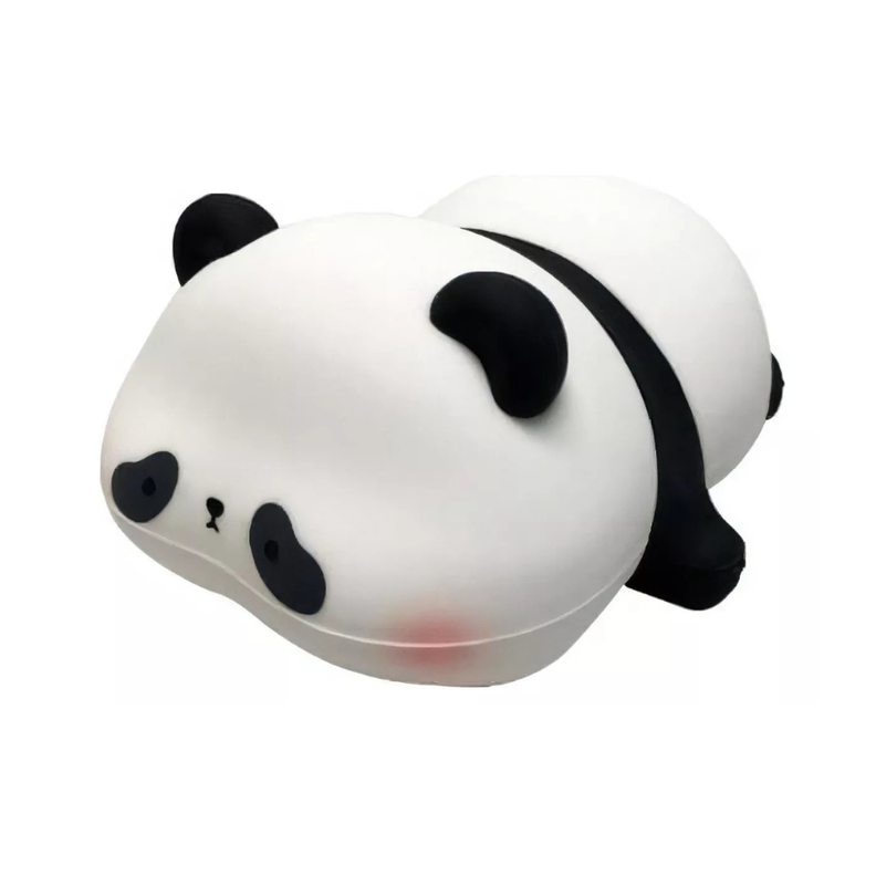 Lampara velador diseño de panda con luz led-0