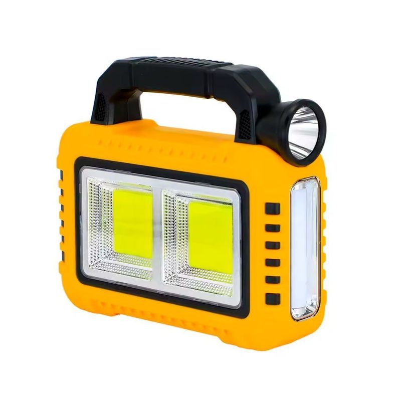 Linterna solar 50W luz de emergencia portátil solar para acampar-0
