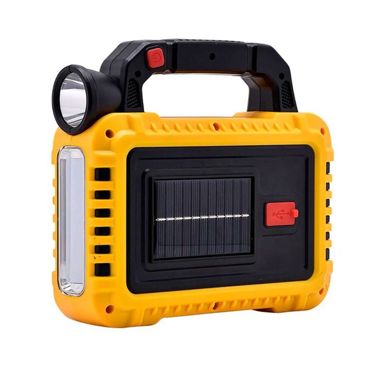 Linterna solar 50W luz de emergencia portátil solar para acampar-2