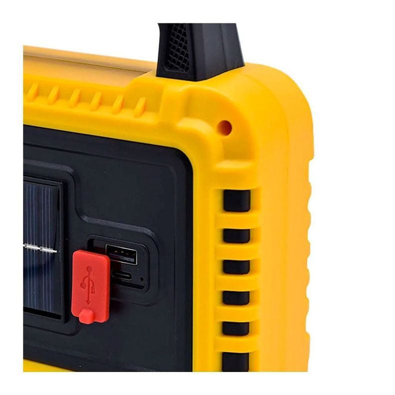 Linterna solar 50W luz de emergencia portátil solar para acampar-3