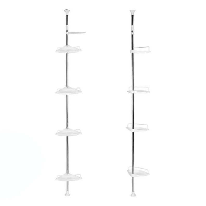Organizador Esquinero Ajustable 4 Niveles Para Baño-1