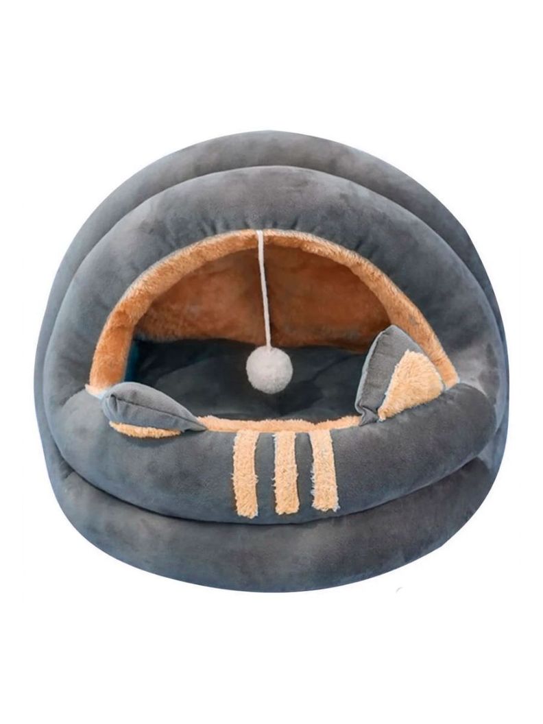 Cama Refugio Acolchado Para Gatos Y Perros 40X40cma-0