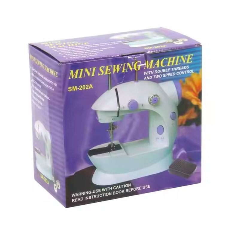 Máquina Pequeña Para Coser Eléctrica Portátil-4
