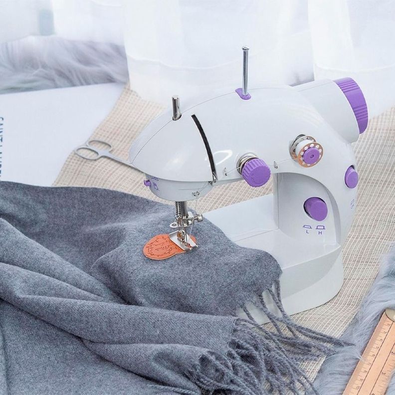 Máquina Pequeña Para Coser Eléctrica Portátil-5