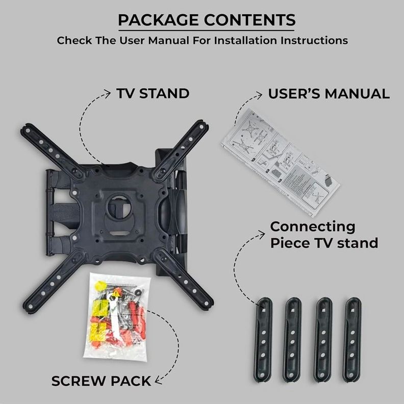 Soporte Universal de Pared para TV 32 a 60" Inclinablea-3