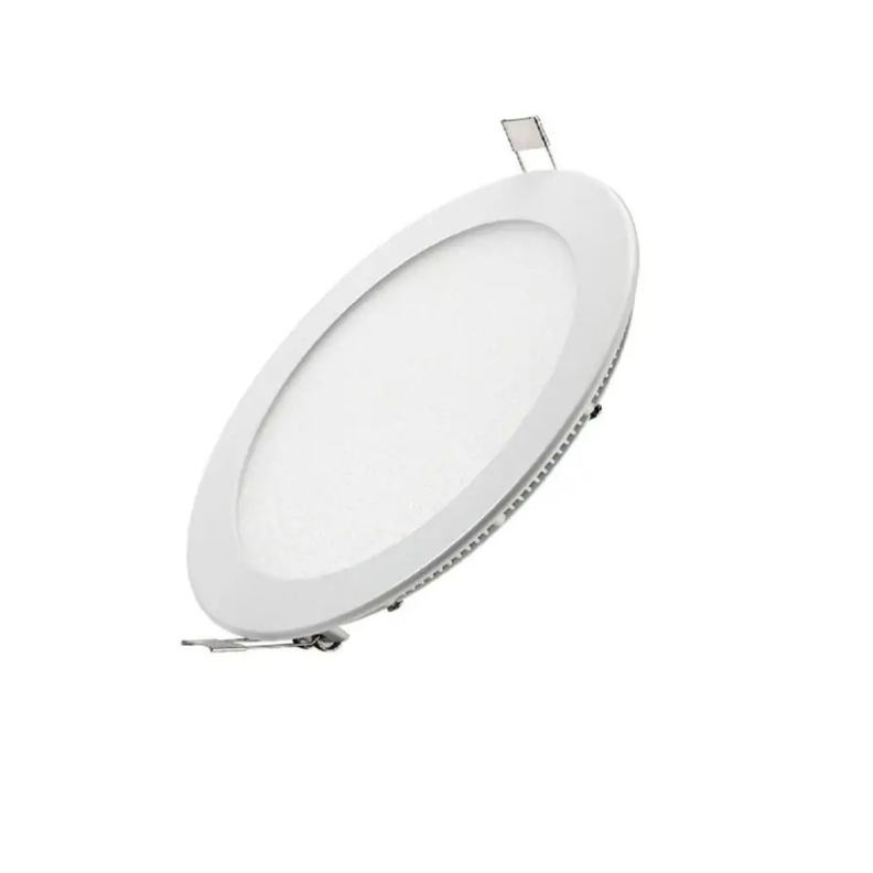 Lampara foco led redonda plafon 12w empotrable luz blanca -2