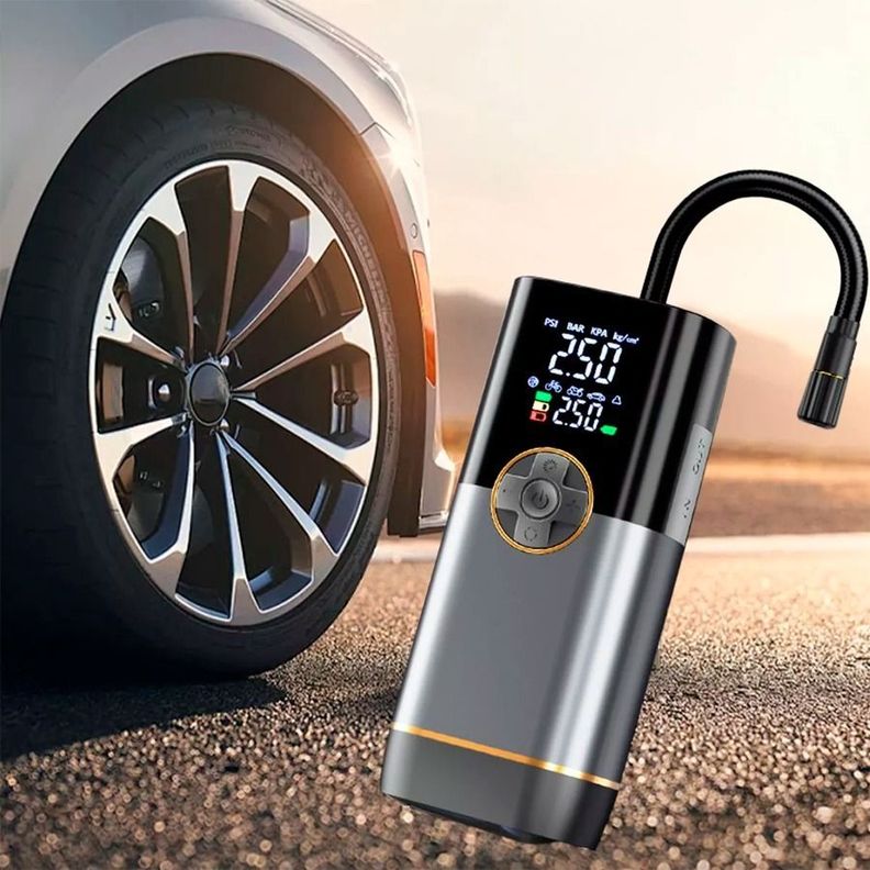Compresor De Aire Portátil Inalámbrica Para Automóviles-3