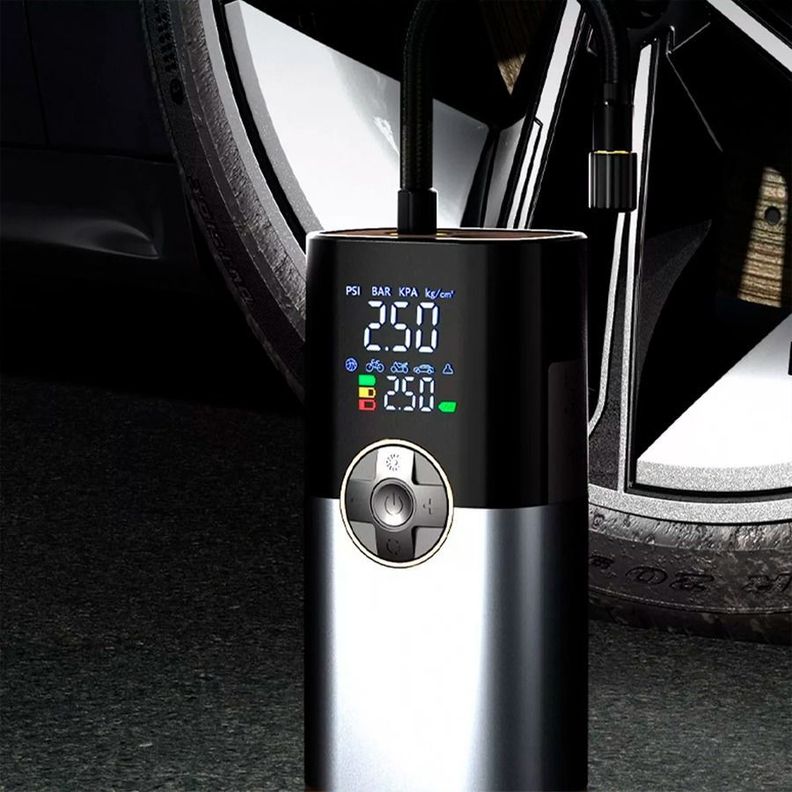 Compresor De Aire Portátil Inalámbrica Para Automóviles-4