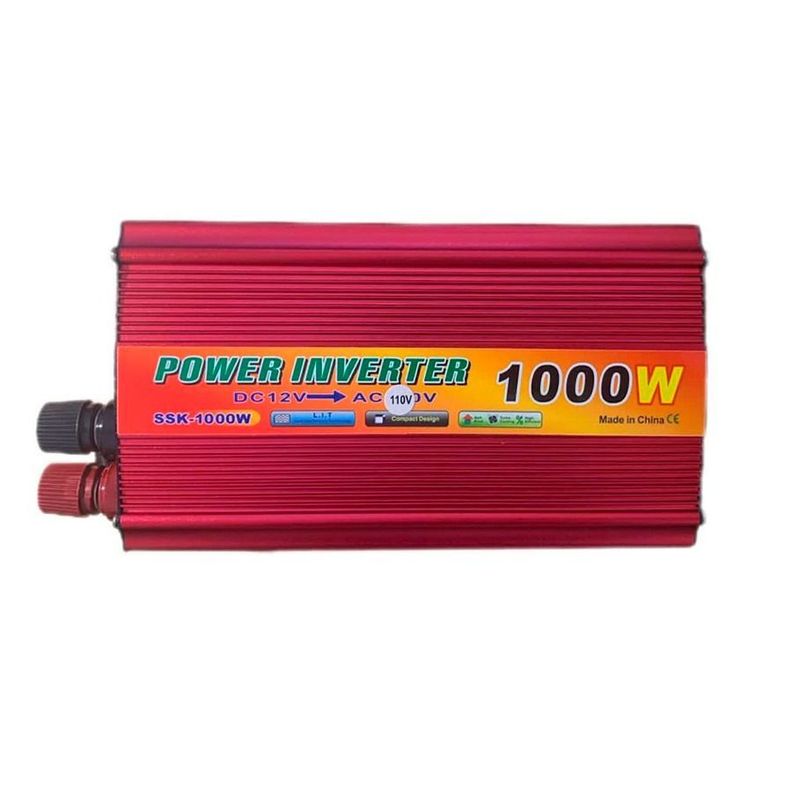 Inversor Convertidor De Corriente De Coche 1000w 12v220v -1