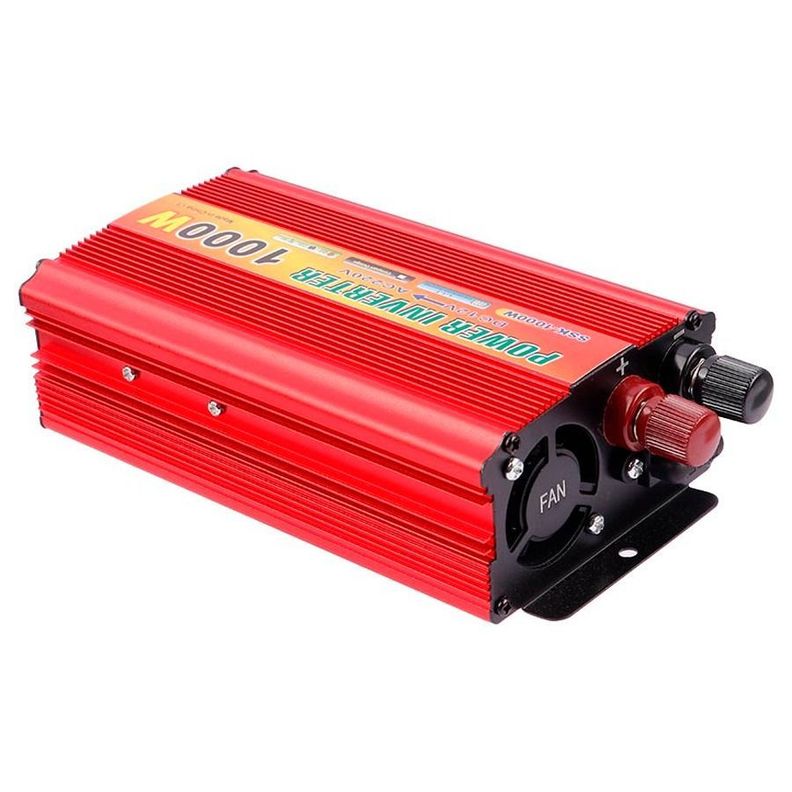 Inversor Convertidor De Corriente De Coche 1000w 12v220v -5