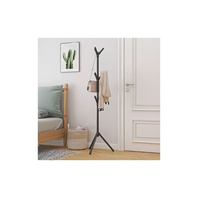 Perchero Piso Pie Desmontable Organizador closet dormitorio-3