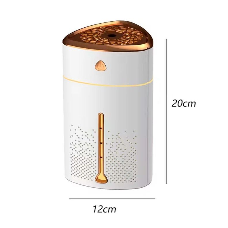 Difusor De Aroma Humidificador Electrónico Portátil -4