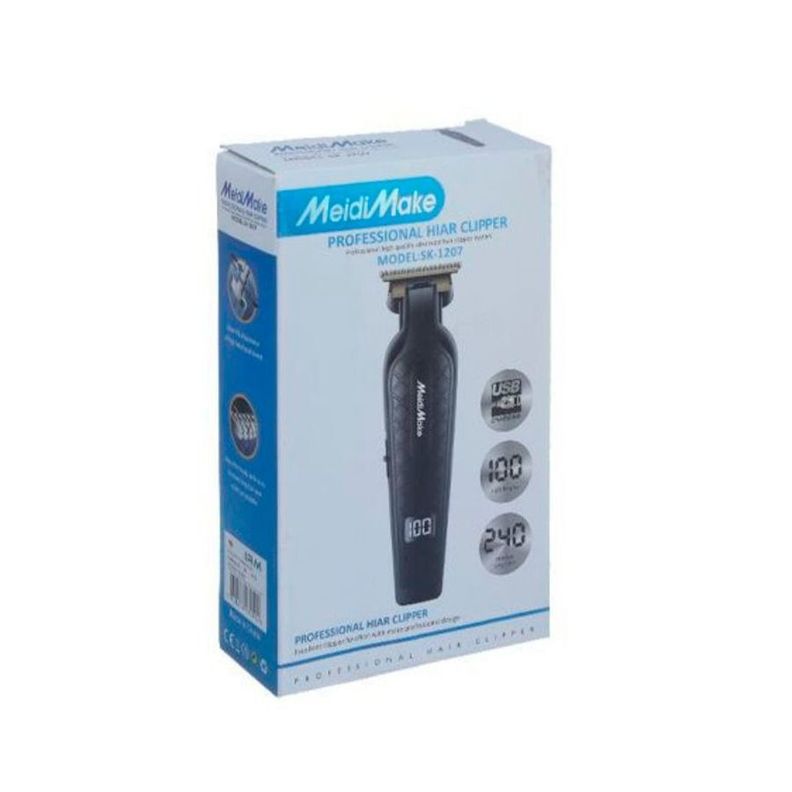 Máquina Cortadora De Pelo Indicador Led Cuchillas De Acero Inoxidable-1