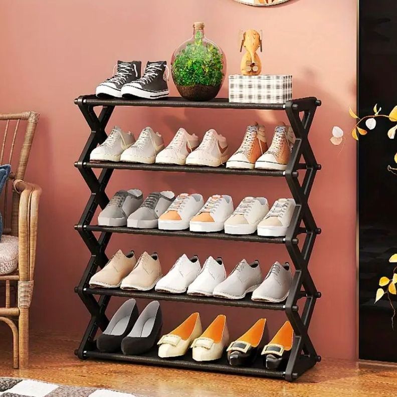 Organizador Zapatero Multifuncional  5 Niveles 57x20x65.5cm-5