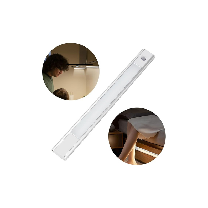 Lampara LED de armario con sensor de movimiento 32cm-1