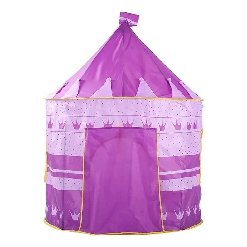 Carpa Tienda De Juegos Castillo Para Niños Morado-0