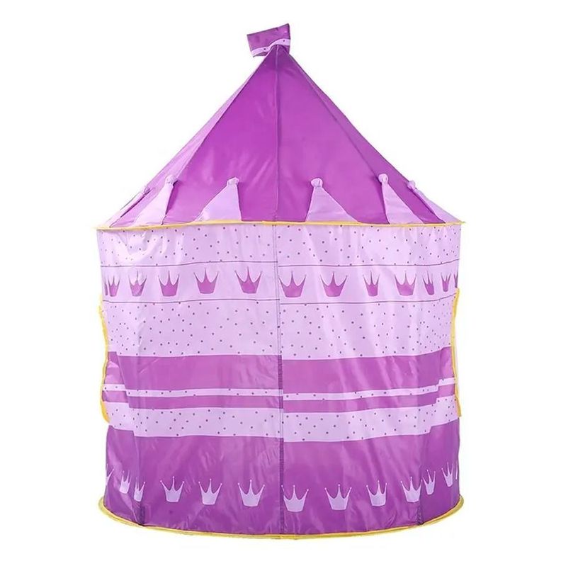 Carpa Tienda De Juegos Castillo Para Niños Morado-2