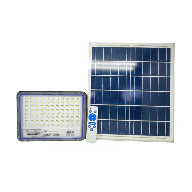 Lampara con panel solar de 400W foco para exterior Ip66 Jortan-0