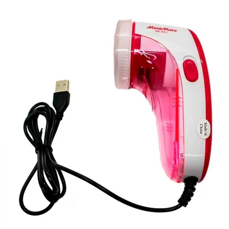 Quita Pelusas Eléctrico Saca Motas Y Pelusas Removedor Usb-2