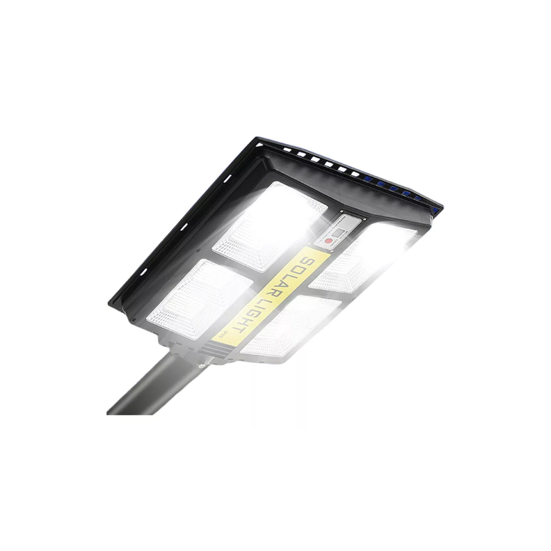 Foco Solar 200 Watt Con Sensor Y Luz Fija Control Remoto-1