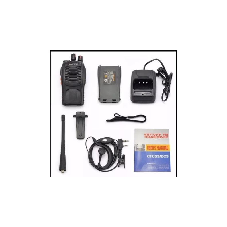 Radio Walkie Talkie Baofeng Bf-888s portatil trasmisor-2
