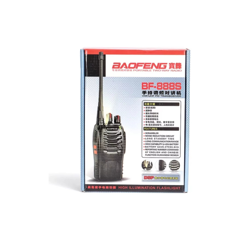 Radio Walkie Talkie Baofeng Bf-888s portatil trasmisor-3