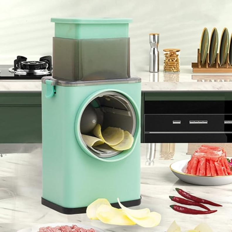 Rallador Cortador Verdura Rebanador Picador Manual Frutas-2