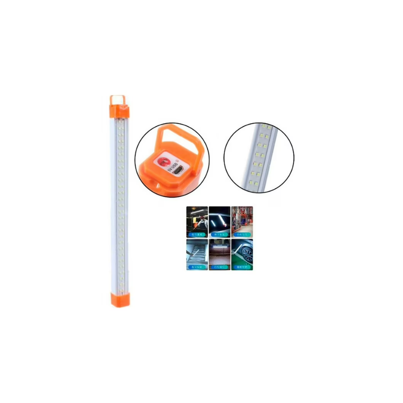 Lampara barra recargable LED de emergencia camping 16cm-2