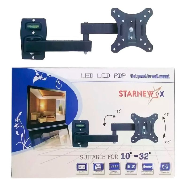 Soporte Pared Televisión Brazo Extensor 10 A 32 Pulgadas-2