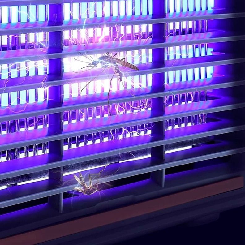 Lámpara Mata Mosquitos y Insectos Con Luz Ultravioleta-2