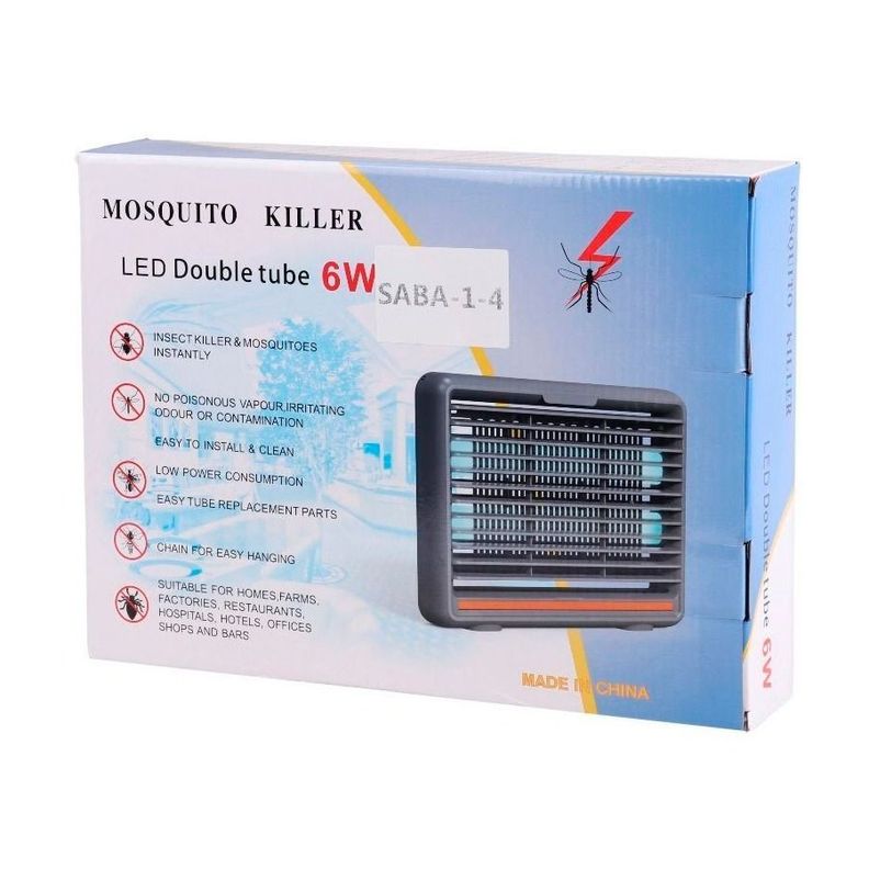Lámpara Mata Mosquitos y Insectos Con Luz Ultravioleta-6
