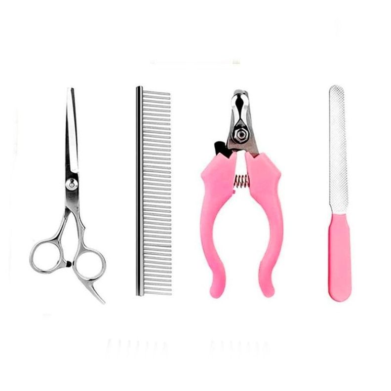 Kit Máquina Cortadora De Pelo Portátil Para Mascotas-1