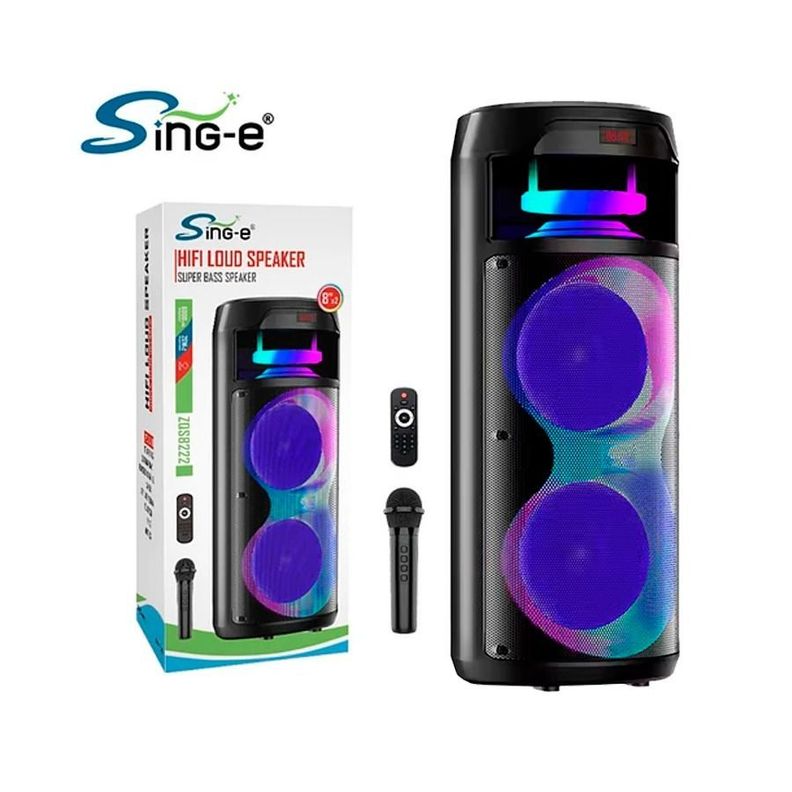 Parlante Altavoz Bluetooth Inalámbrico Karaoke-1