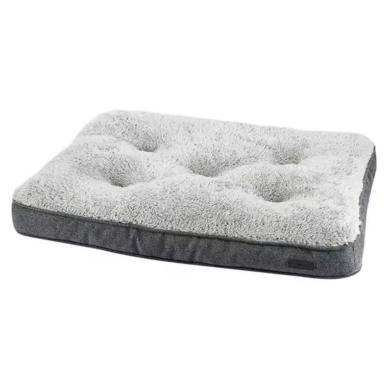 Cama Suave Cálida Para Perros Ideal Para Jaulas 100X70cm-0