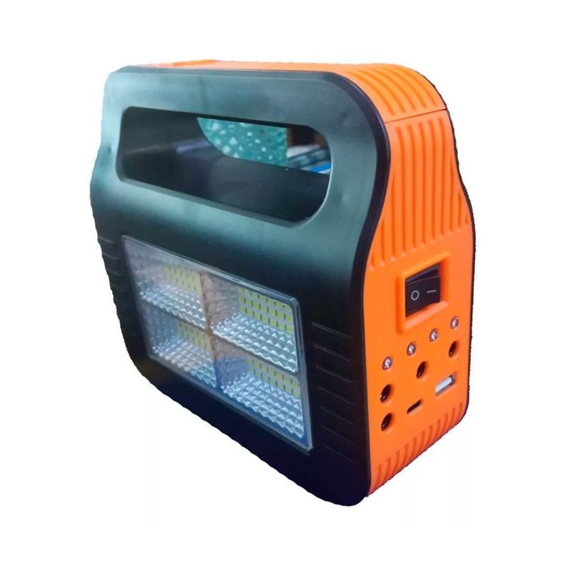 Kit solar de emergencia camping USB + 2 ampolletas-1